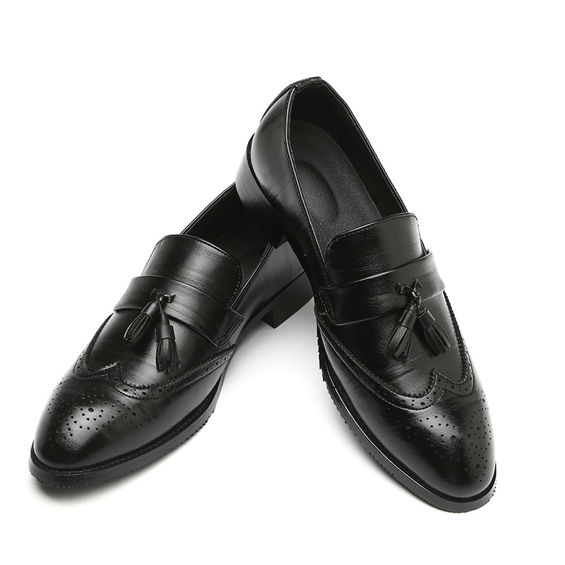Women Formal Office Wear Shoes - Sepatu Loafer Kulit Pria Klasik dengan
