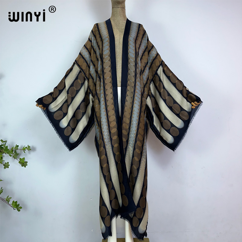 Young Women'S Formal Wear - WINYI Kimono Motif Geometris Musim Panas,