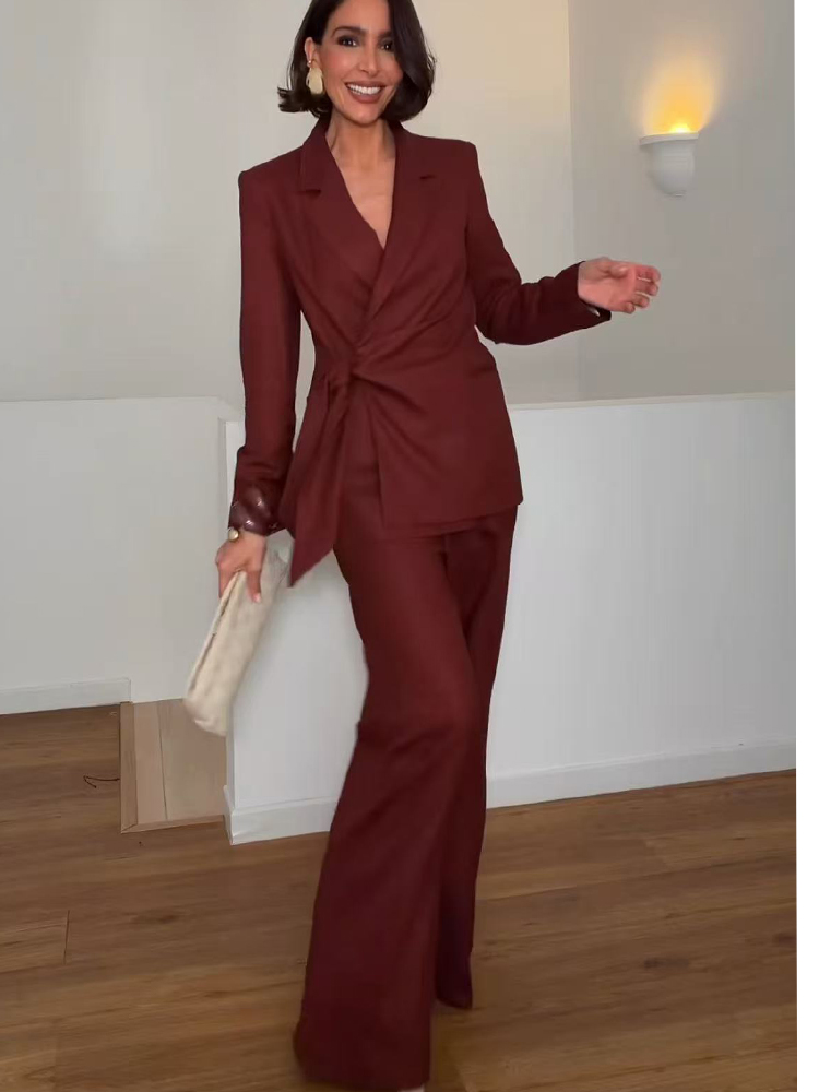 Women'S Formal Wear Jackets - Setelan Blazer Celana Wanita Kantoran Modis
