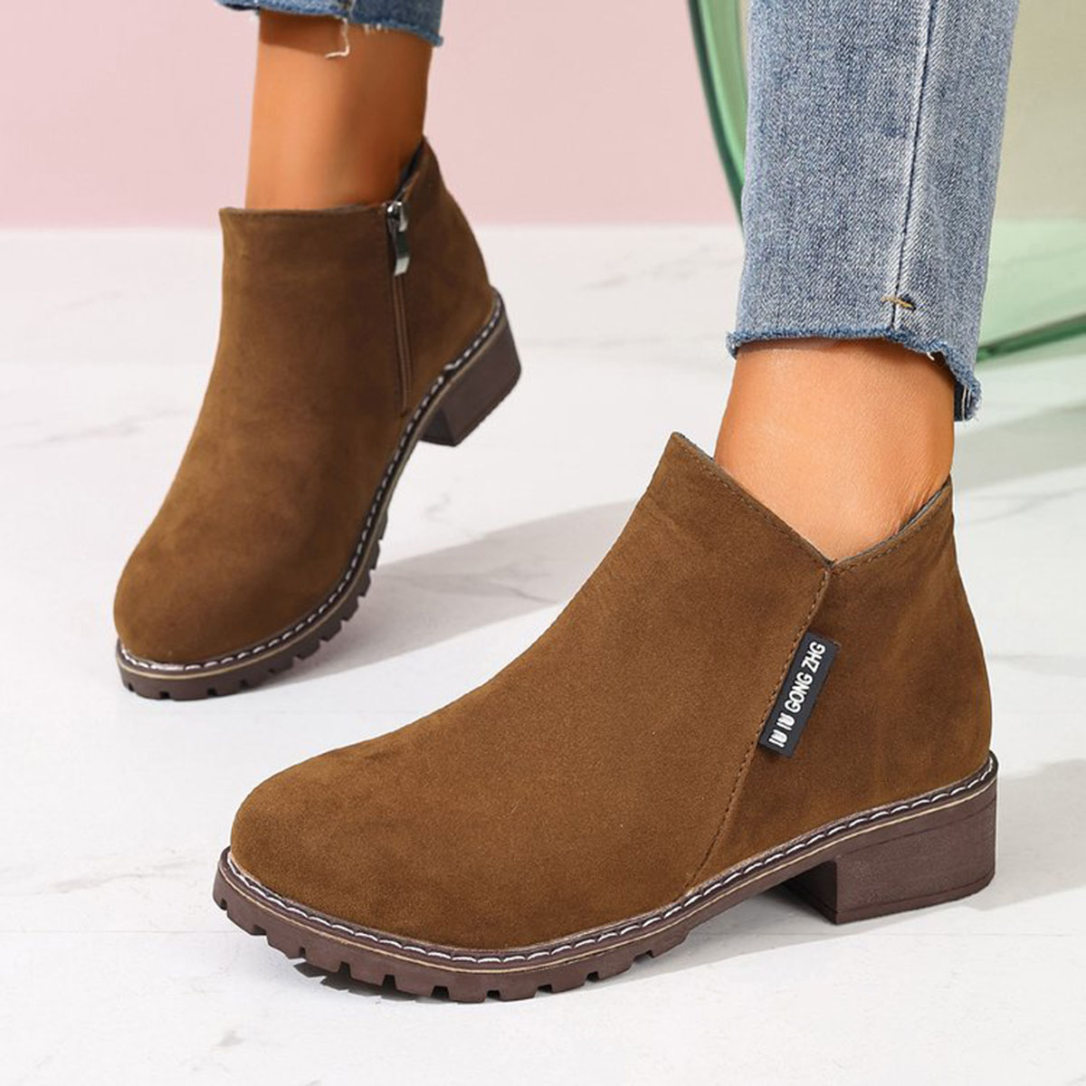 Woman Formal Wear - Sepatu Bot Wanita Musim Gugur Musim