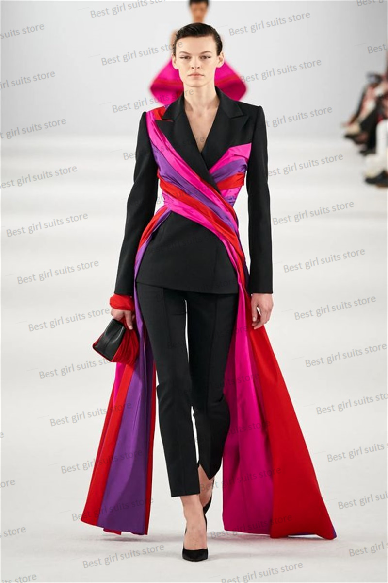 Women'S Formal Wear Jackets - Catwalk setelan jas wanita Set Blazer