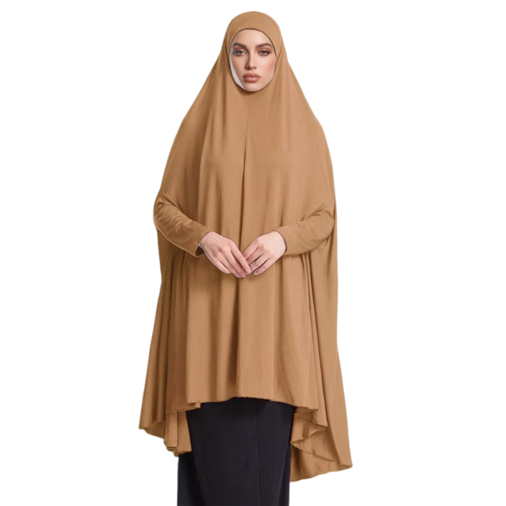 Women Formal Wear Hijab - Kaftan Polos Abaya Muslim Pakaian Sopan