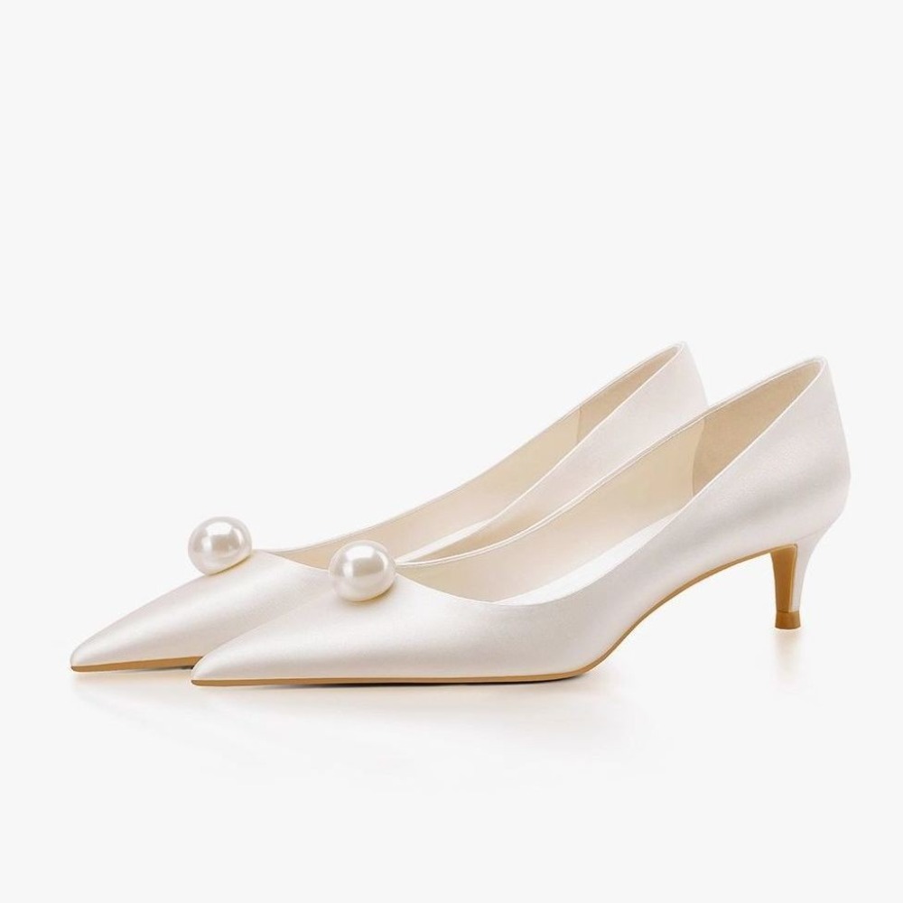 Sepatu Pengantin Wanita Satin  - Women'S Formal Wear For Wedding ulasan dan harga