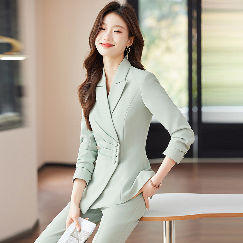Setelan bisnis wanita berwarna - Women Formal Wear White Shirt ulasan dan harga