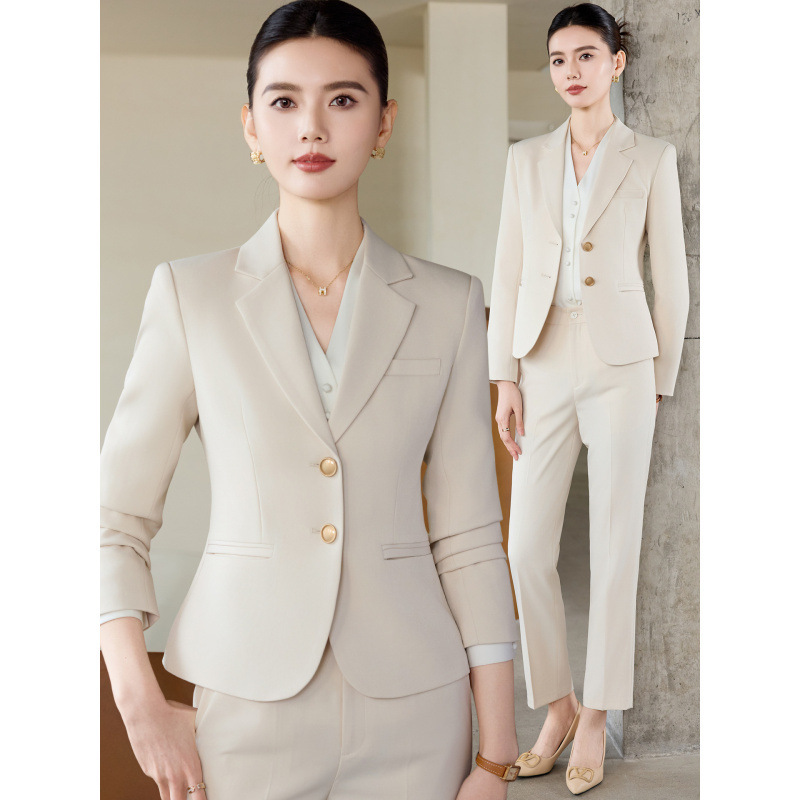 Setelan Putih Aprikot untuk Wa - Women Formal Wear White Shirt ulasan dan harga