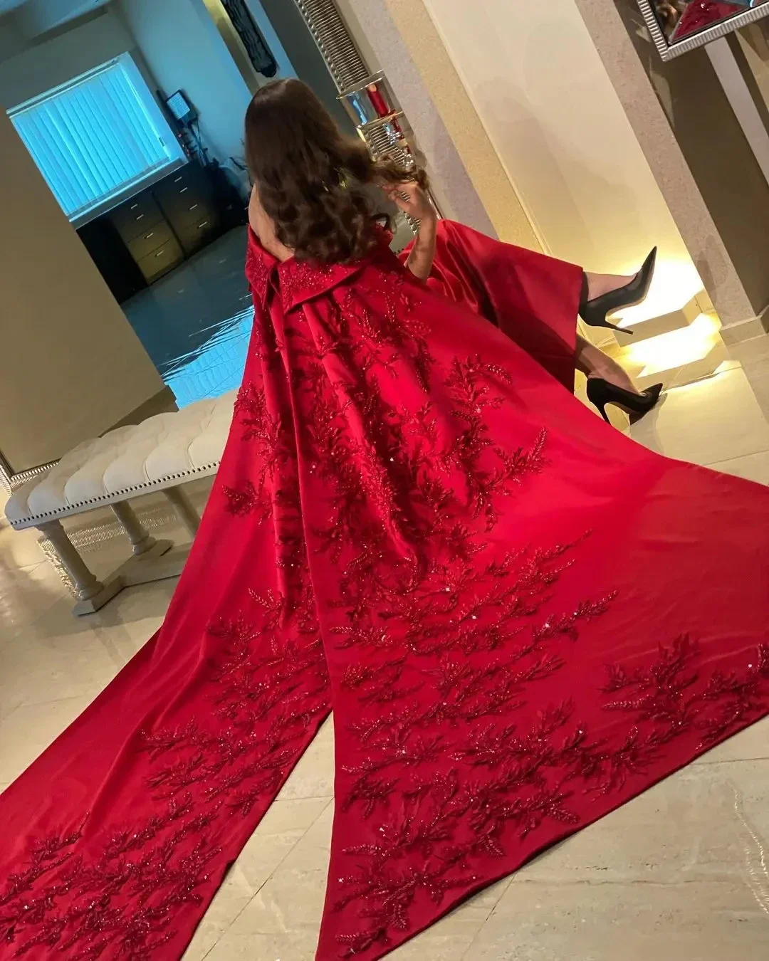 Gaun Selubung Panjang Pergelan - Women Formal Party Wear Dress ulasan dan harga