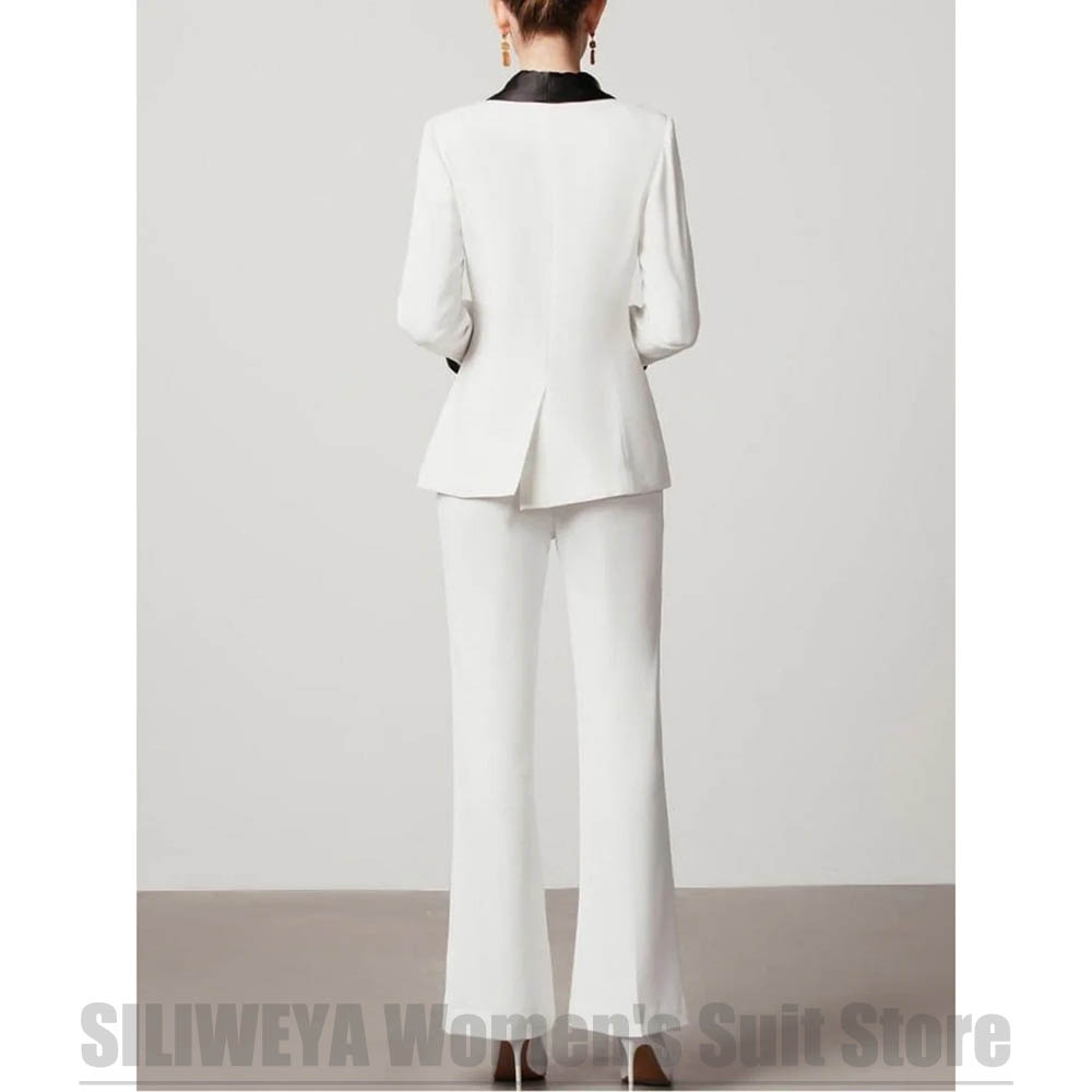 Setelan Jas Wanita Putih Dua K - Women Formal Wear White Shirt ulasan dan harga