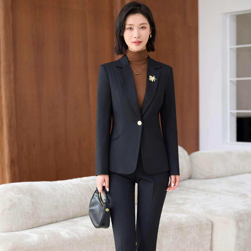 Setelan Jas Kerja Lengan Panja - Women Formal Wear White Shirt ulasan dan harga