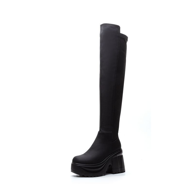 Sepatu Boots Wanita Setinggi L - Woman Formal Wear ulasan dan harga