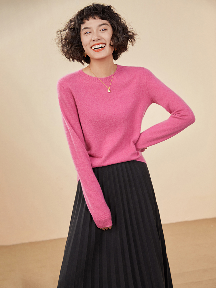 Sweater Kasmir Wanita, Rajutan - Women Formal Blouses For Evening Wear ulasan dan harga