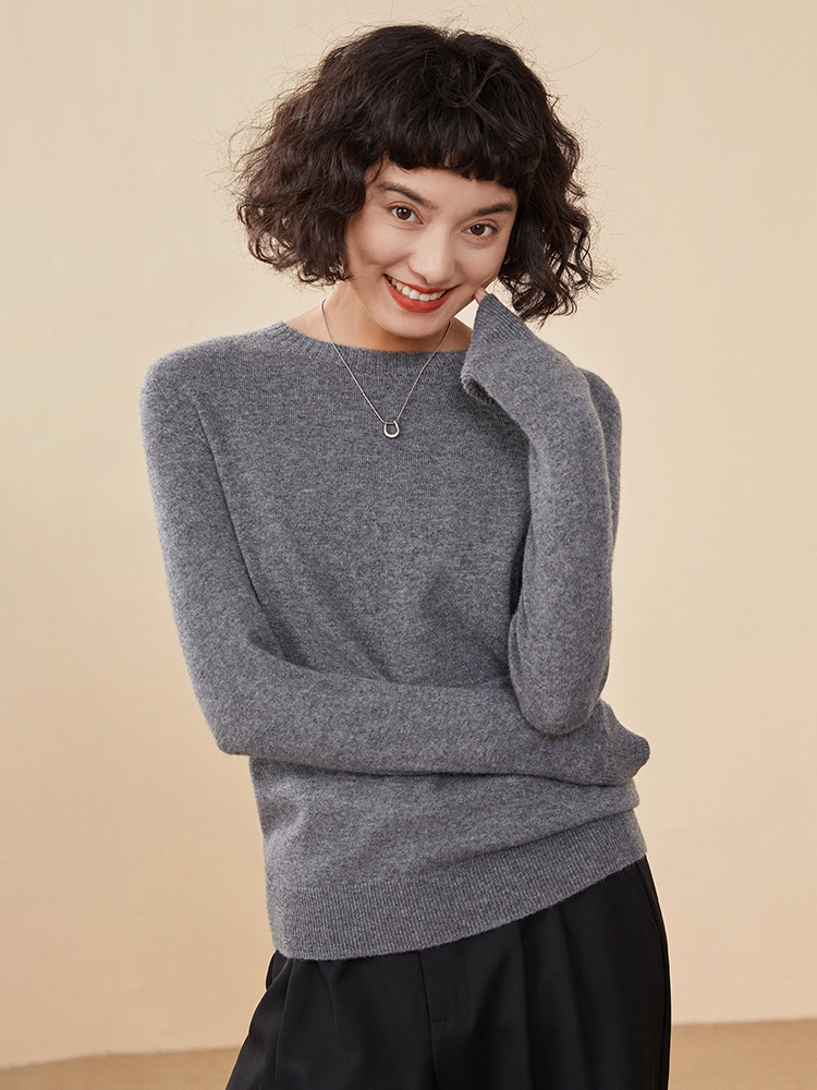 Sweater Kasmir Wanita, Rajutan - Women Formal Blouses For Evening Wear ulasan dan harga