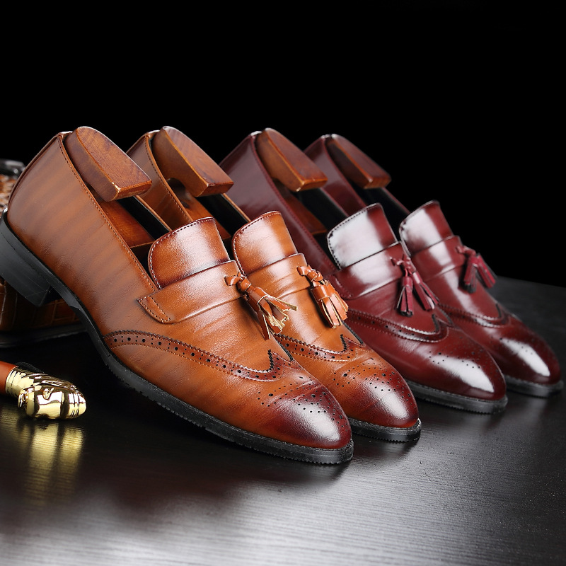 Sepatu Loafer Kulit Pria Klasi - Women Formal Office Wear Shoes ulasan dan harga