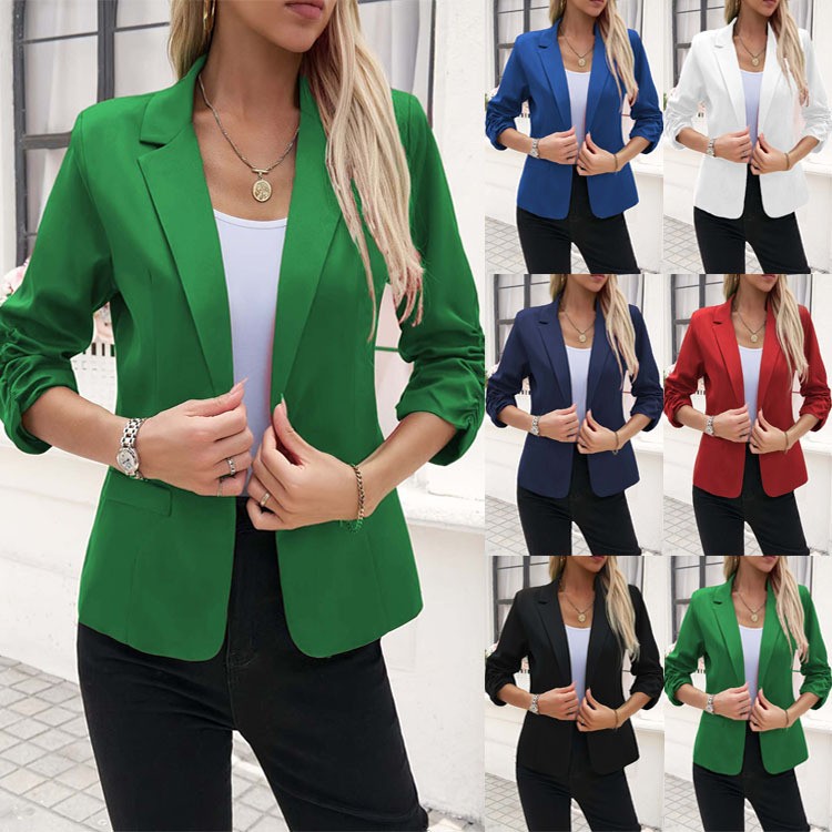Jas wanita model baru Eropa da - Women'S Formal Wear Jackets ulasan dan harga