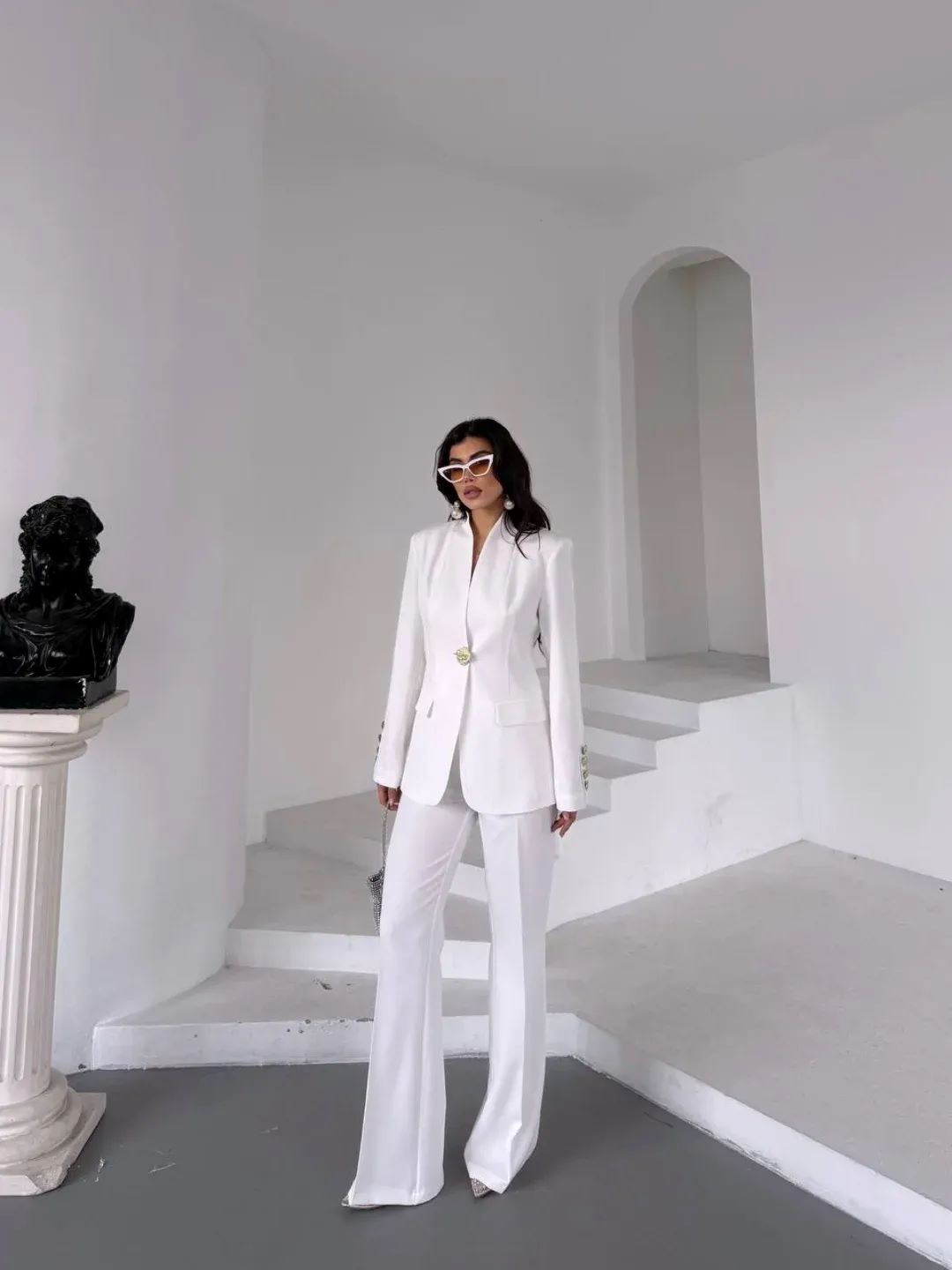 Setelan Celana Pernikahan Wani - Women Formal Party Wear Dress ulasan dan harga