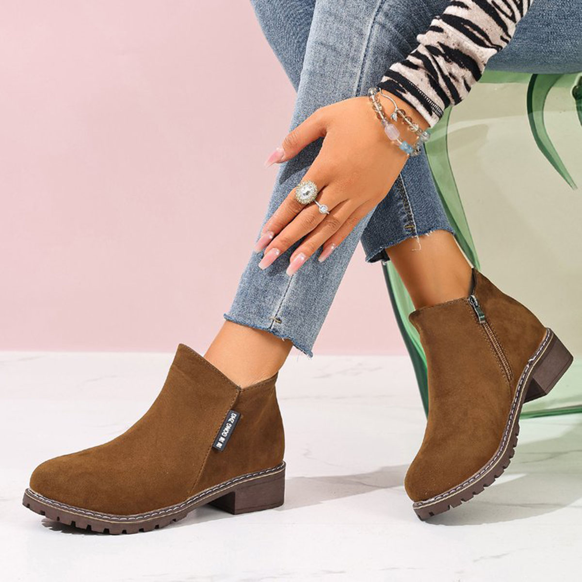 Sepatu Bot Wanita Musim Gugur  - Woman Formal Wear ulasan dan harga