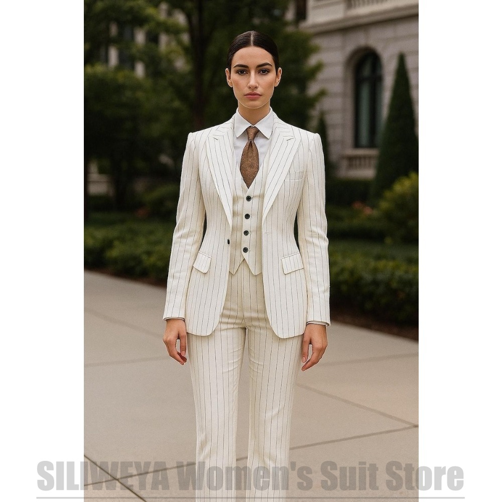 Setelan Wanita 3 Potong Bergar - Women Formal Wear White Shirt ulasan dan harga