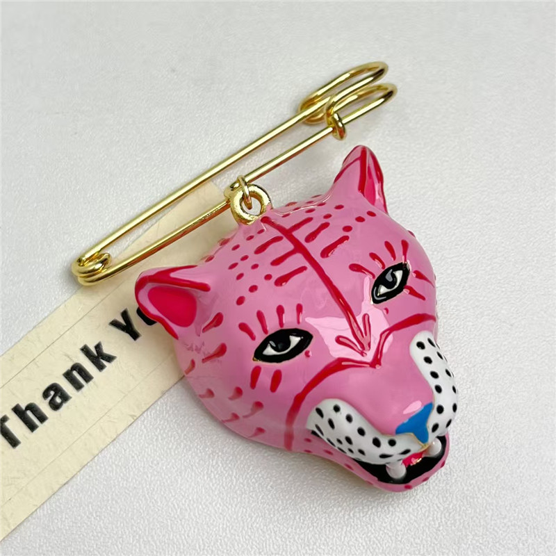 Pin Bros Harimau Enamel Elegan - Women Formal Wear Western ulasan dan harga