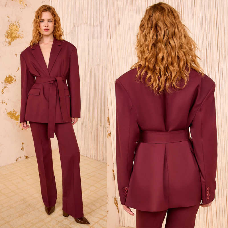 Setelan Celana Wanita Elegan y - Women Formal Party Wear Dress ulasan dan harga