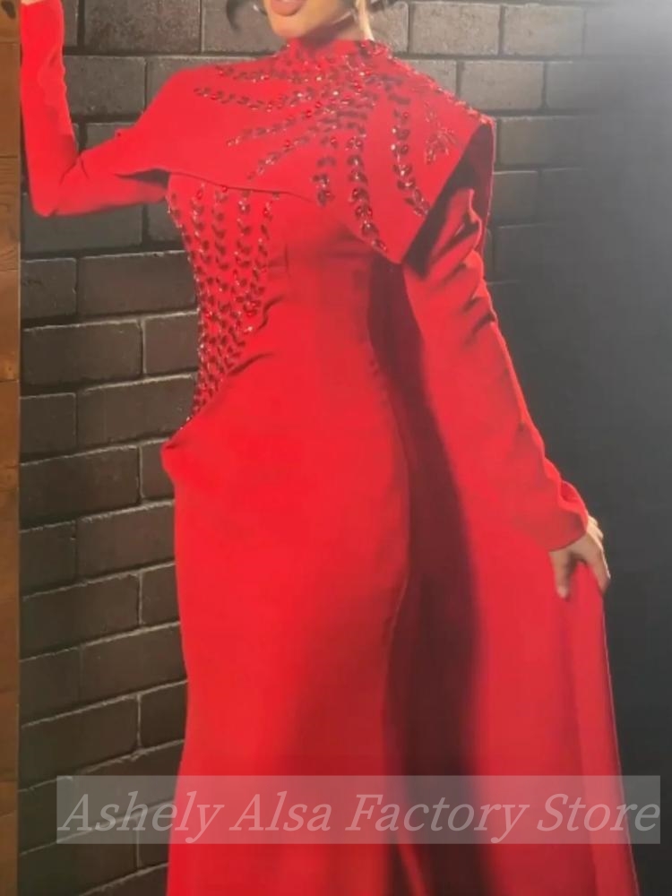 Gaun Malam Lengan Panjang Mera - Women Formal Party Wear Dress ulasan dan harga