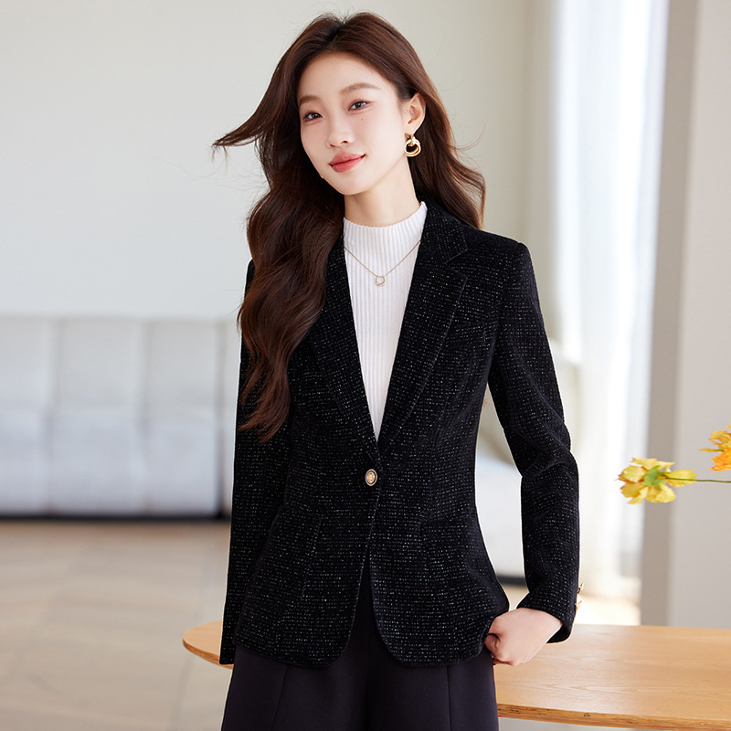 Jas Blazer Wanita Hitam Merah  - Women Formal Wear Black ulasan dan harga