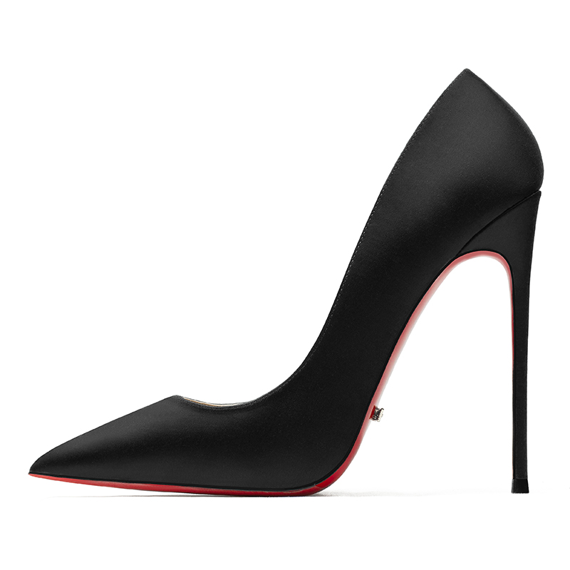 HLTINO Sepatu Gaun Sutra Merah - Women'S Formal Wear For Wedding ulasan dan harga