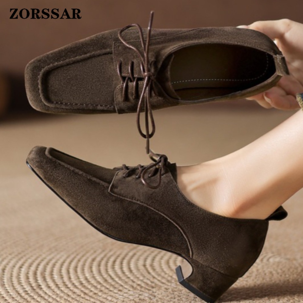 Sepatu Oxford Wanita Berbahan  - Women Formal Office Wear Shoes ulasan dan harga