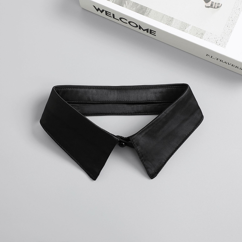 Pakaian Bisnis Kerah Palsu Ber - Women Formal Wear Black ulasan dan harga