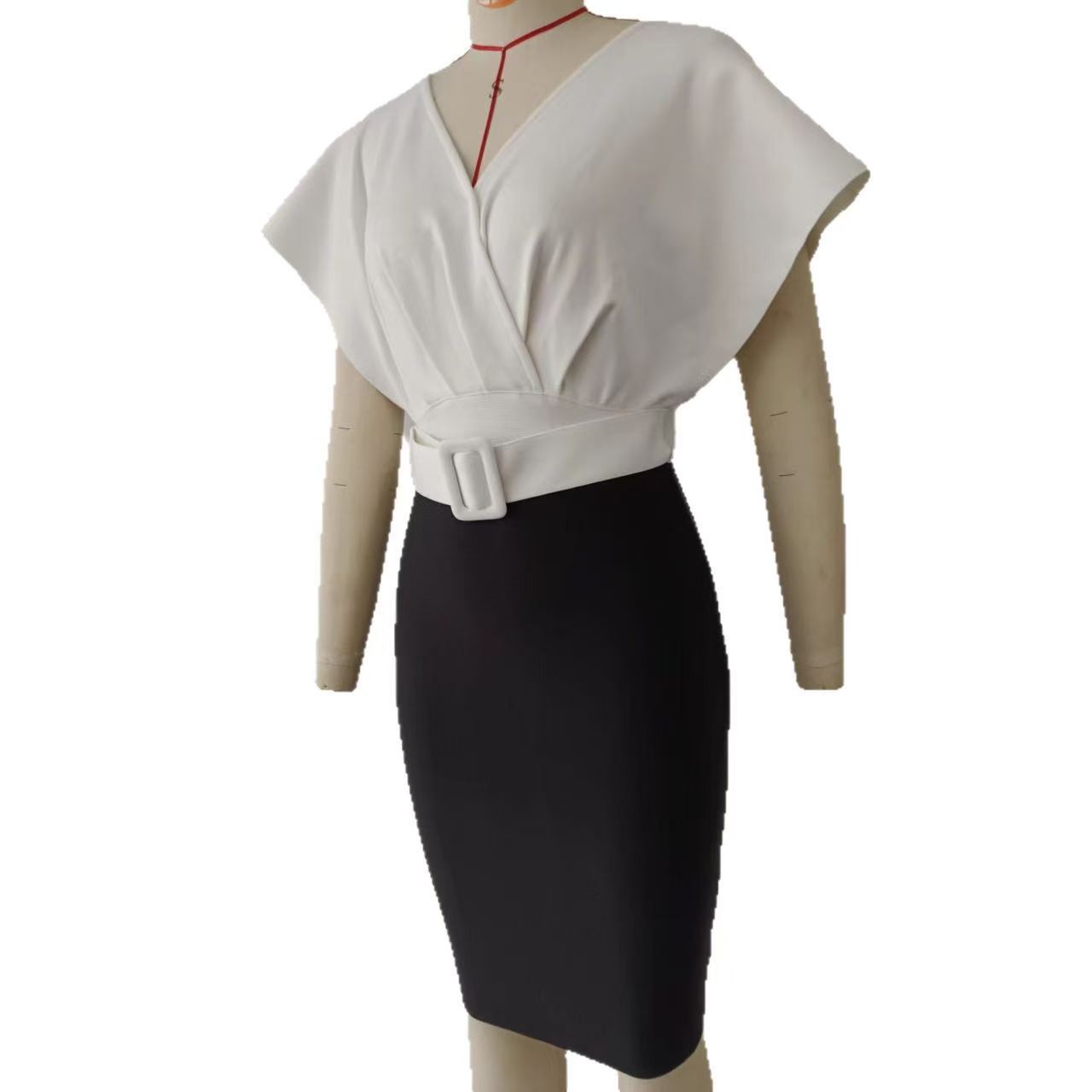 Dua Kemeja Palsu Pakaian Wanit - Women Formal Wear White Shirt ulasan dan harga