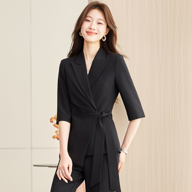 Setelan putih berikat tali unt - Women Formal Wear White Shirt ulasan dan harga