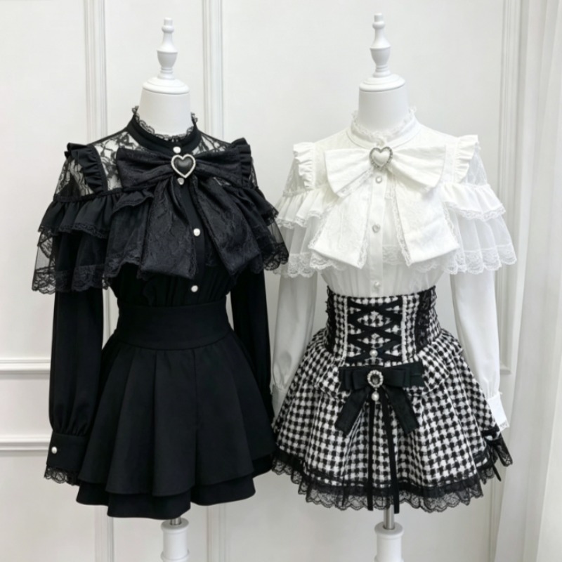 Blus Lolita Kawaii Jepang 2026 - Women Formal Blouses For Evening Wear ulasan dan harga